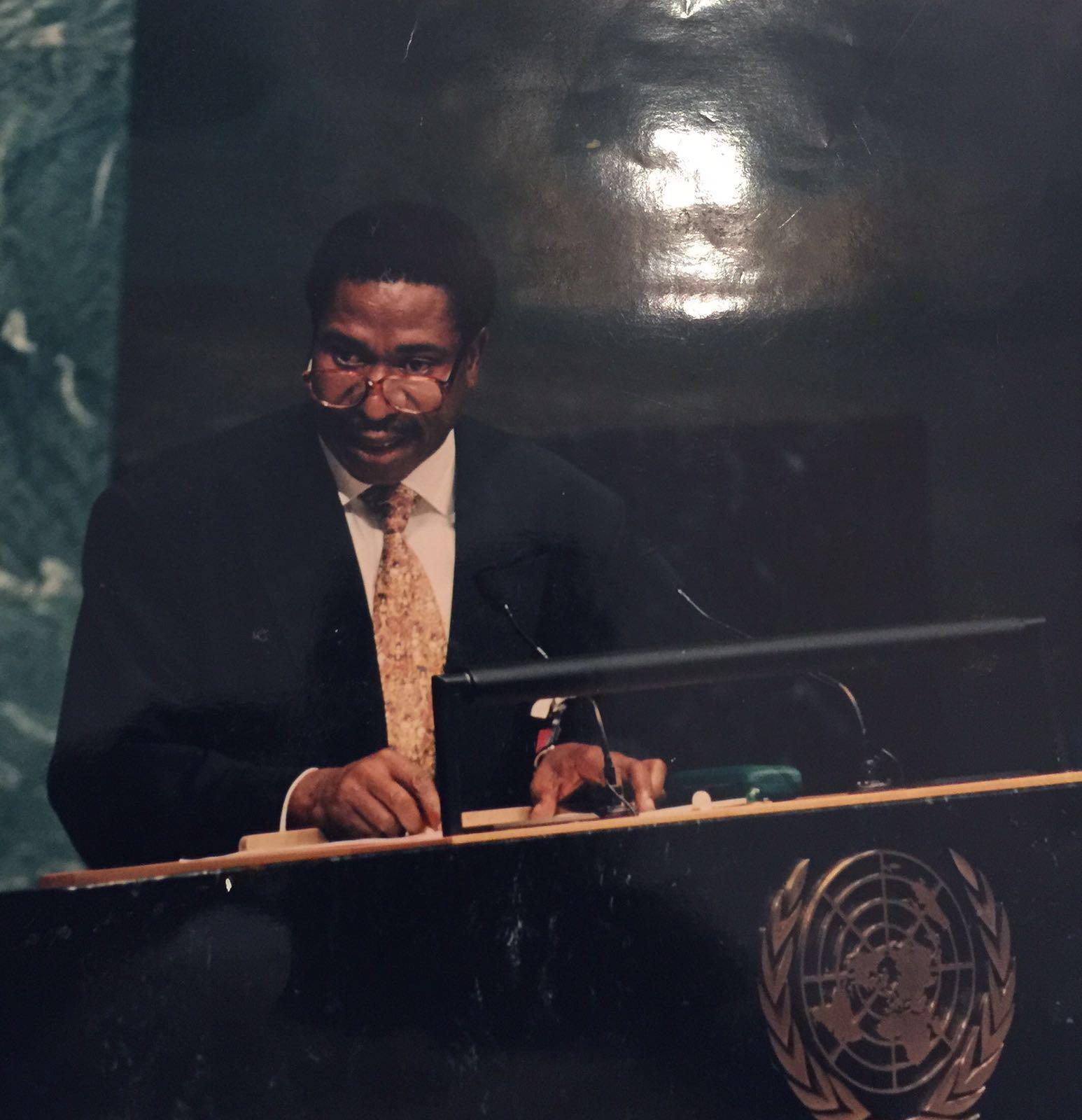 Yao Vivien Komlanvi à la tribune des Nations Unies
